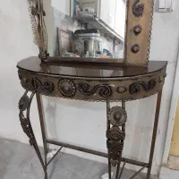 میز آینه شمعدان