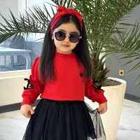 ست مجلسی کراپ دامن کودکانه