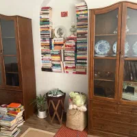 دو عدد بوفه قدیمی چوب گردو