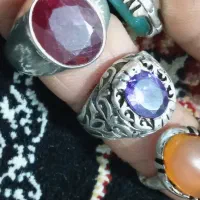 انگشتر یاقوت و آماتیس|جواهرات|تهران, علم و صنعت|دیوار