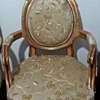 مبل‌سلطنتی‌۹نفره|مبلمان خانگی و میز عسلی|شاهین‌شهر, بنیاد ازدواج|دیوار