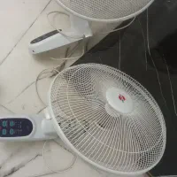 ۲ عدد پنکه دیواری بهترین جنس پارس خزرنو|پنکه و تصفیهکنندهٔ هوا|کرمان, |دیوار