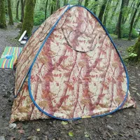 چادر مسافرتی ۱۲ نفره با طرح زیبای پائیزی