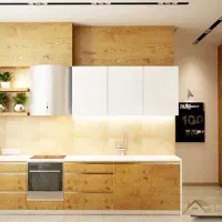 کابینت طرح چوب طبیعی کد 96523|مصالح و تجهیزات ساختمان|شیراز, محراب|دیوار