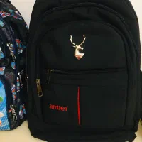 دو عدد کیف مدرسه|کیف، کفش، کمربند|گنبد کاووس, |دیوار