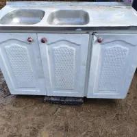 سینک دو طرفه ظرف شویی