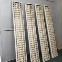 4 عدد مهتابی بزرگ با لامپ|لامپ و چراغ|گرگان, |دیوار