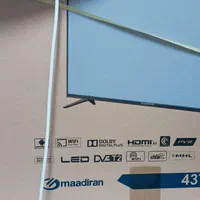 تلویزیون با جعبه نو( x.vistion)43 اینچ