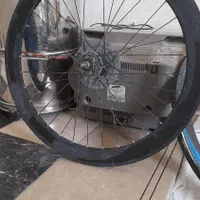 رینگ طوقه دو چرخه ۲۴ کامل با زنگر و دیسک ۲عدد|دوچرخه، اسکیت، اسکوتر|اسلامآباد غرب, |دیوار