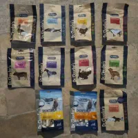 غذا تشویقی سگ و گربه دکتر کلادرز ۸۰ گرم طعم بندی