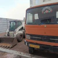 تخریب خاکبرداری بابکت و خاور