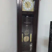 ساعت ایستاده چوبی