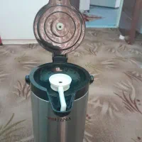 فلاکس چای استیل ۲.۵لیتری نو مناسب برای جهیزیه|قوری، کتری، قهوهساز دستی|مشکیندشت, |دیوار