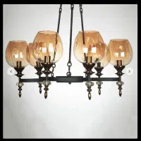 لوستر شش شعله