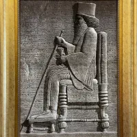 تابلوفرش سنگنگاره داریوش