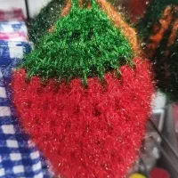 اسکاج بافتنی توت فرنگی