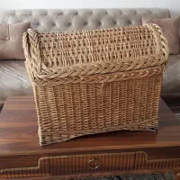 سبد حصیری|صنایع دستی و سایر لوازم تزئینی|قم, باغ شریفی|دیوار