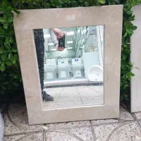 آینه قاب سنگی مناسب حمام-دستشویی و اتاق