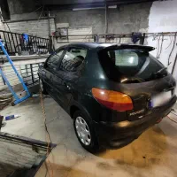 پژو 206 81 تیپ فرانسه  دو در حد خشک|خودرو سواری و وانت|گرمدره, |دیوار