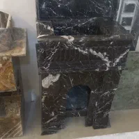 تولید انواع روشویی سنگی آبنما شومینه سنگی کبابپز