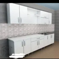 کابینت آماده ارزان نصب و تحویل فوری کد۳۳۹۱