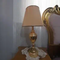 آباژور طلایی رنگ ثابت|چراغ خواب و آباژور|مشهد, رستگار|دیوار