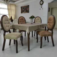 ناهار خوری 4نفره در حد نو چوب راش