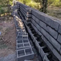 اوستا بناه سیمان کاری دیوار چین بلوک چین