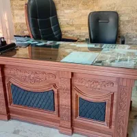 میز مدیریت و صندلی مدیریت فایل اسناد وجلو میزی|مبلمان اداری|کرج, کیانمهر|دیوار