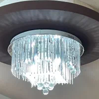 لوستر ریموت دار یک جفت