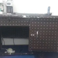 میز کامپیوتر فلزی روکش چرم|میز تحریر و کامپیوتر|مشهد, نرگس (شهرک غرب)|دیوار