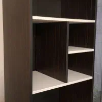 کتابخانه رنگ ونگه و سفید|کتابخانه، شلف، قفسه‌های دیواری|شیراز, تلخ داش|دیوار