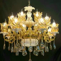 تولید انواع لوسترهای برنز و ترکیبی برنز و.. رستمی|لوستر و چراغ آویز|نظرآباد, نظرآباد|دیوار