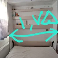 تخت تاشو با تشک طبی فنری