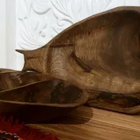 ظروف میوه خوری چوبی|ظروف سرو و پذیرایی|بیرجند, |دیوار