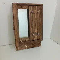جاکلیدی کلید چوب چوبی زیبا دکوری تزئینی
