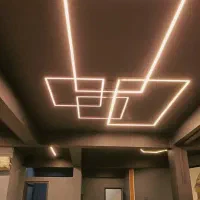 کنافکار نصاب کناف سقف کاذب لاین نوری PVC نقاشی|خدمات پیشه و مهارت|کرج, ساسانی (قلمستان)|دیوار