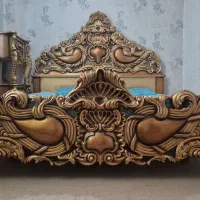 سرویس خواب منبت تمام چوب
