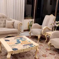 مبل و ناهارخوری طرح استیل