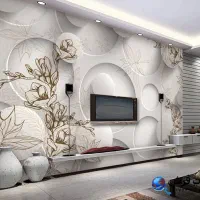 کاغذ دیواری و نقاش ساختمان