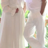 پیراهن مجلسی و کفش
