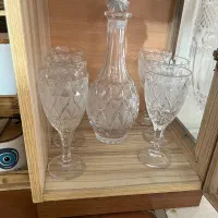 شمعدان یک جفت، کلمن شیشه ای،جام