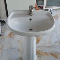 روشویی با شیر اهرمی تمیز درحد|لوازم سرویس بهداشتی|شاهین دژ, |دیوار