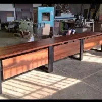 میزپایه فلزی مثلثی مدرن کدUS6581490/صندلی/کنفرانسی