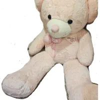 عروسک خرس صورتی ولنتاین ۲،۵ متری زیپدار