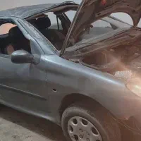 پژو۲۰۶ مدل ۸۶ تصادفی شاسی پلمپ|خودرو سواری و وانت|بوکان, |دیوار