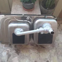 سینک ظرفشویی دوقلو توکار|مصالح و تجهیزات ساختمان|تهران, دردشت|دیوار