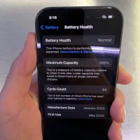 آیفون ۱۶ نرمال ۱۲۸ CH باتری ۱۰۰ سایکل ۱۱۷|موبایل|تهران, سیمای ایران|دیوار