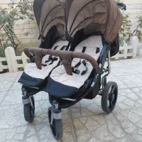 کالسکه ۲قلو . برند ایتالیایی. ۱سال استفاده شده|کالسکه و لوازم جانبی|اندیشه, اندیشه فاز ۱|دیوار