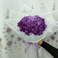 دسته گل رز جاودان|گل مصنوعی|زابل, |دیوار